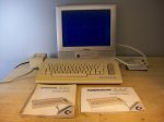 COMMODORE 64c COMPUTER - w/manuals/power supply etc. tested good