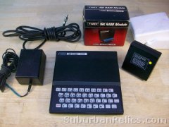 Timex Sinclair 1000 - VINTAGE MINI COMPUTER - w/16K module, good