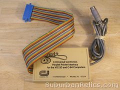 Cardco Commodore 64 Vic-20 Centronics Parallel PRINTER INTERFACE