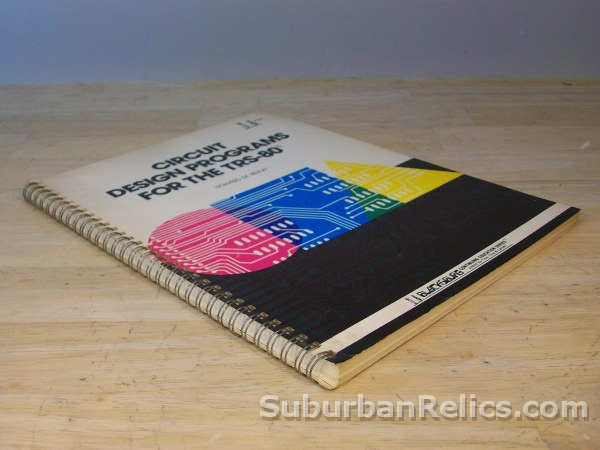 Blacksburg book - CIRCUIT DESIGN PROGRAMS FOR THE TRS-80 -100pgs - Click Image to Close