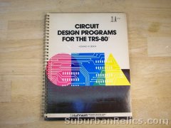 Blacksburg book - CIRCUIT DESIGN PROGRAMS FOR THE TRS-80 -100pgs