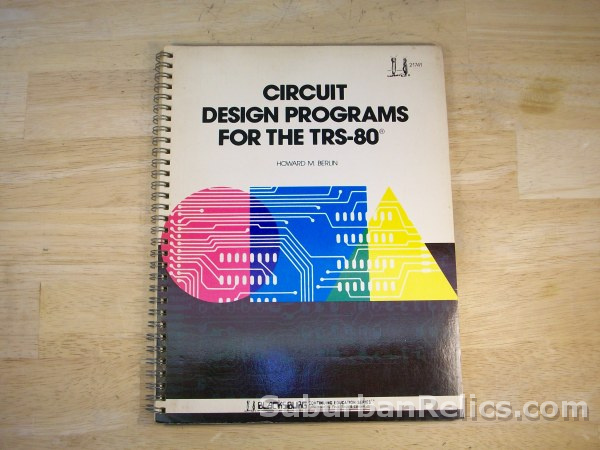 Blacksburg book - CIRCUIT DESIGN PROGRAMS FOR THE TRS-80 -100pgs - Click Image to Close