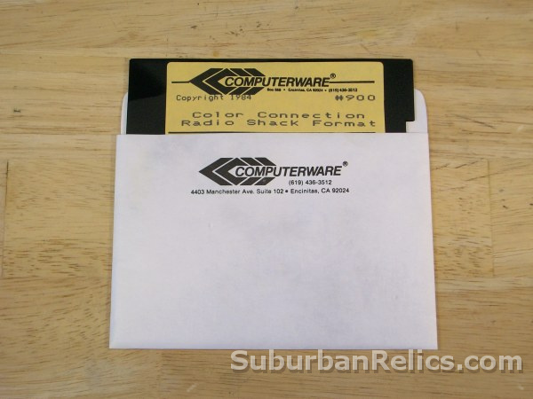 TRS-80 computer software - COLOR CONNECTION - #900 Radio Shack F - Click Image to Close