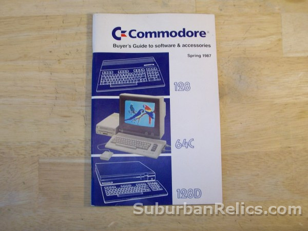 Commodore Spring 1987 - BUYER'S GUIDE - 64, 128, 128D, 64C, etc - Click Image to Close