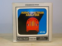Radio Shack Color Computer - AUDIO SPECTRUM ANALYZER - cartridge