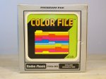 Tandy TRS-80 Color Computer - COLOR FILE - cartridge software