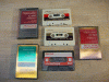 10 Radio Shack CASSETTE TAPES w/ TRS-80, Color Computer software