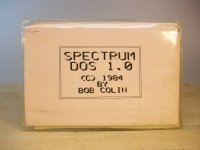 TRS-80 software SPECTRUM DOS 1.0 -for Color Computer, 5.25" disk