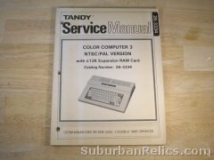 TRS-80 Tandy Color Computer 3 - SERVICE MANUAL - 128 pages