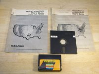 TRS-80 computer VIDEOTEX cartridge, CompuServe manuals, Guide, +