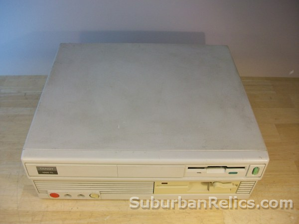Tandy 1000 TL - 1980's 286 Computer w/5.25" & 3.5" floppy drives - Click Image to Close