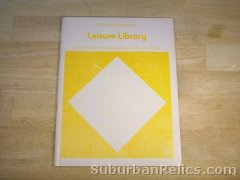 Texas Instruments TI 58/59 - LEISURE LIBRARY - guide book manual