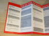 Radio Shack TRS-80 - COLOR BASIC COMMAND GUIDE - fold out