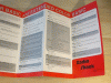 Radio Shack TRS-80 - COLOR BASIC COMMAND GUIDE - fold out