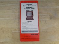 Radio Shack TRS-80 - COLOR BASIC COMMAND GUIDE - fold out