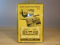 Radio Shack TRS-80 software HI-RES SCREEN PRINT UTILITIES - CoCo