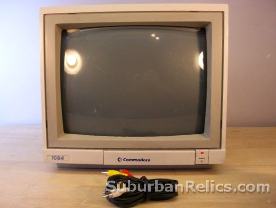 Commodore - Model 1084 COLOR MONITOR - working well, rare - Click Image to Close