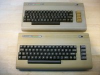 Two - COMMODORE 64 COMPUTERS - for parts or repair