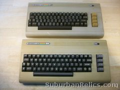 Two - COMMODORE 64 COMPUTERS - for parts or repair