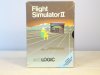 SubLogic - FLIGHT SIMULATOR II - for Commodore 64 w/box+, tested