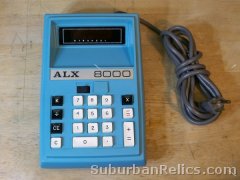 ALX Alexanders 8000K - DESKTOP CALCULATOR - vft display, tested