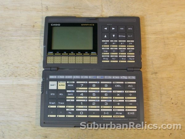 Casio FC-1000 - FINANCIAL CONSULTANT CALCULATOR - 1980's, tested - Click Image to Close