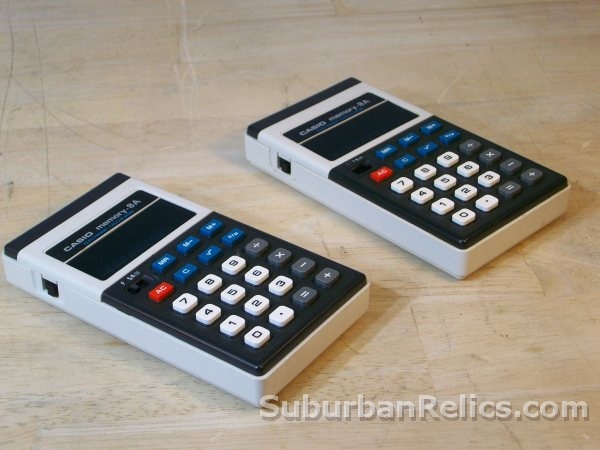 Casio Memory 8A - VINTAGE VFD CALCULATOR - made in Japan, 1976 - Click Image to Close
