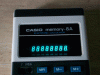 Casio Memory 8A - VINTAGE VFD CALCULATOR - made in Japan, 1976