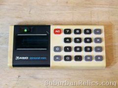 Casio Personal Mini - POCKET CALCULATOR - made 1970's, parts/rep