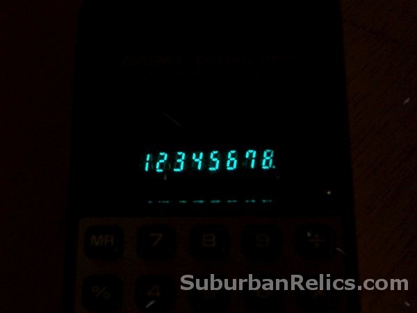 Casio Pocket-Mini P-811 - ELECTRONIC CALCULATOR - Japan, 1977 - Click Image to Close