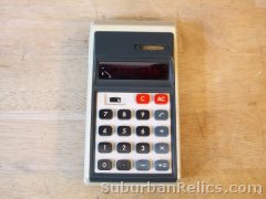 Casio Root-8S - RARE 70's CALCULATOR - works well, LED display