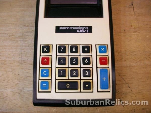 Commodore US 1 - ELECTRONIC CALCULATOR - w/VFD display, tested - Click Image to Close