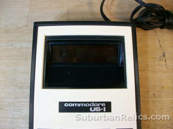 Commodore US 1 - ELECTRONIC CALCULATOR - w/VFD display, tested - Click Image to Close