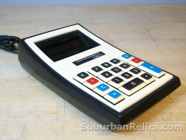 Commodore US 1 - ELECTRONIC CALCULATOR - w/VFD display, tested - Click Image to Close