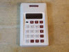 Corvus 400 - 1970's PORTABLE CALCULATOR - vfd display, parts/rep