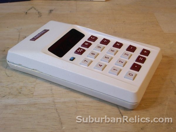 Corvus 400 - 1970's PORTABLE CALCULATOR - vfd display, parts/rep - Click Image to Close