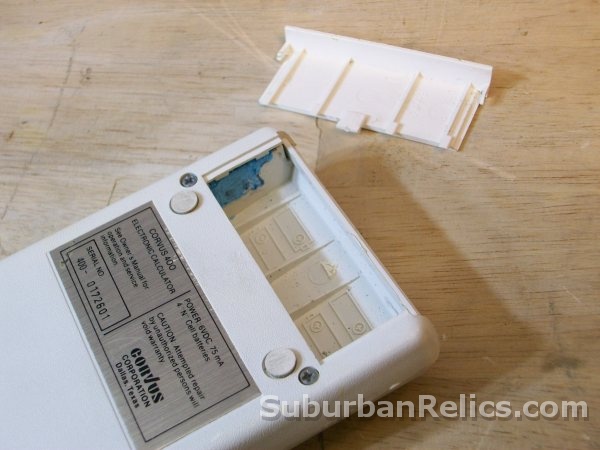 Corvus 400 - 1970's PORTABLE CALCULATOR - vfd display, parts/rep - Click Image to Close