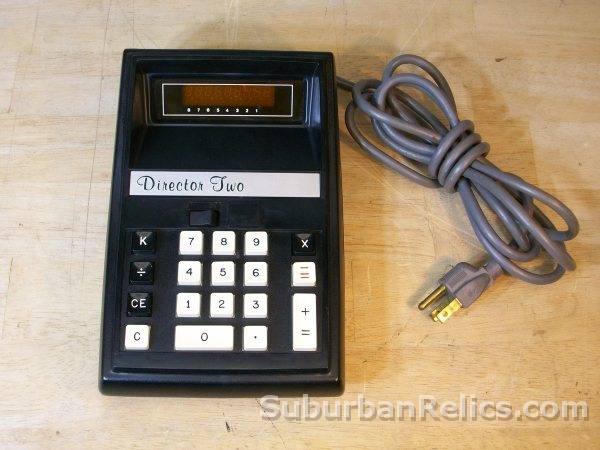 Eldorado Electrodata Director Two - VINTAGE DESKTOP CALCULATOR - - Click Image to Close