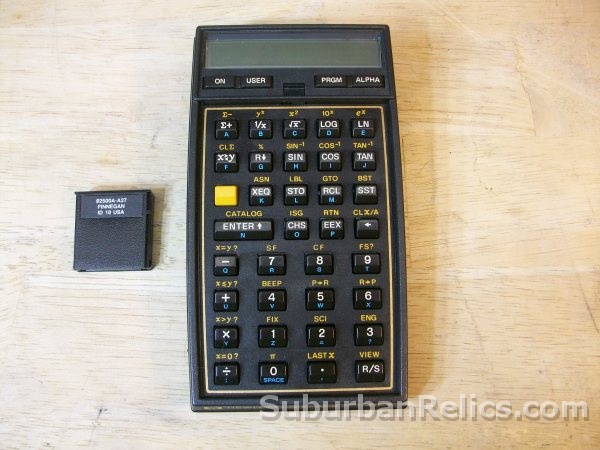 Hewlett Packard HP 41cx - PROGRAMMABLE CALCULATOR -w/Forcaster 2 - Click Image to Close