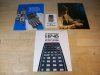 Hewlett Packard HP 65 45 - CALCULATOR BROCHURES -paperwork, 70's