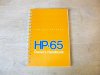 Hewlett Packard HP 65 - OWNER'S HANDBOOK - manual for calculator