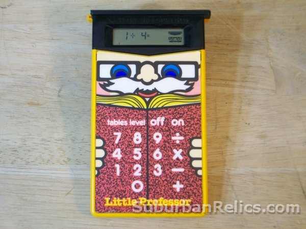 Texas Instruments TI - LITTLE PROFESSOR - Math tutor calculator - Click Image to Close