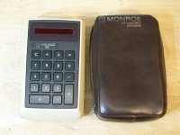 Litton Monroe Model 20 - POCKET VFD CALCULATOR -untested, w/case