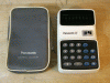 Panasonic JE-850U - VINTAGE CALCULATOR - w/case, near mint, good