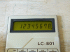 Santron LC-801 - VINTAGE LCD CALCULATOR - working well