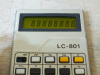 Santron LC-801 - VINTAGE LCD CALCULATOR - working well