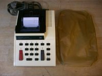 Sharp Elsi Mate EL-1058 - PRINTING CALCULATOR - 1970's, tested