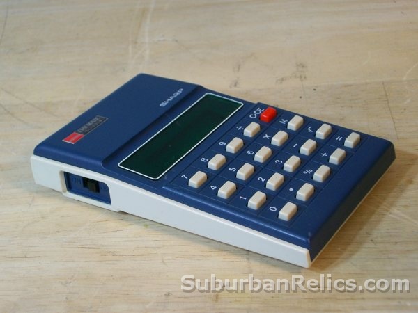 Sharp Elsi Mate EL-201s- VINTAGE CALCULATOR - - Click Image to Close