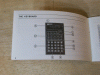 Sharp Elsi Mate EL-500 - CALCULATOR BOX & MANUAL - mint manual