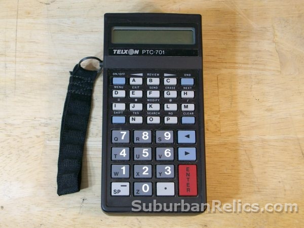 Telxon PTC-701 - VINTAGE HANDHELD BARCODE SCANNER - for parts - Click Image to Close